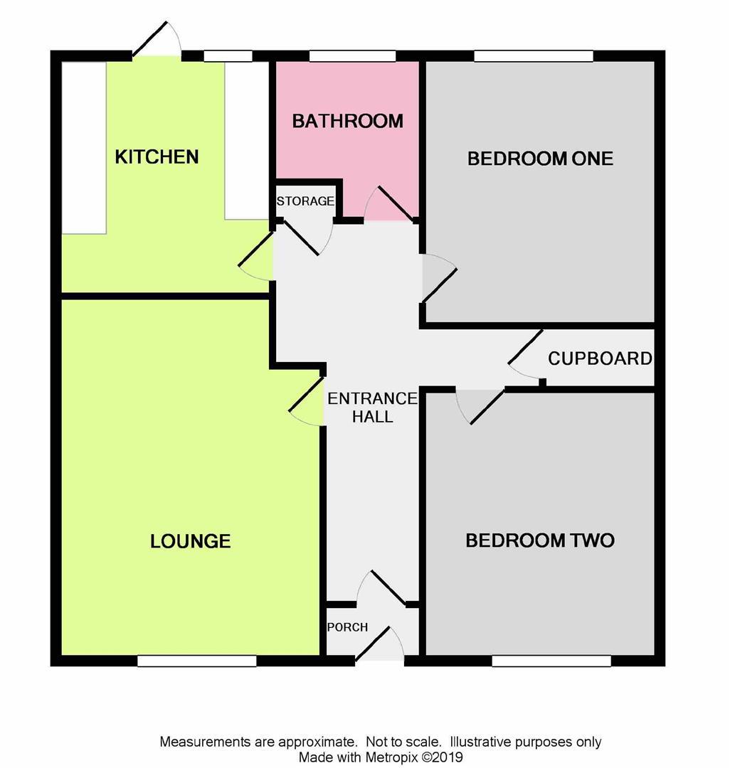 Floor Plan | Apartment | Manor View Court, Sompting Avenue, Worthing, West Sussex, BN14 8HR | For Sale